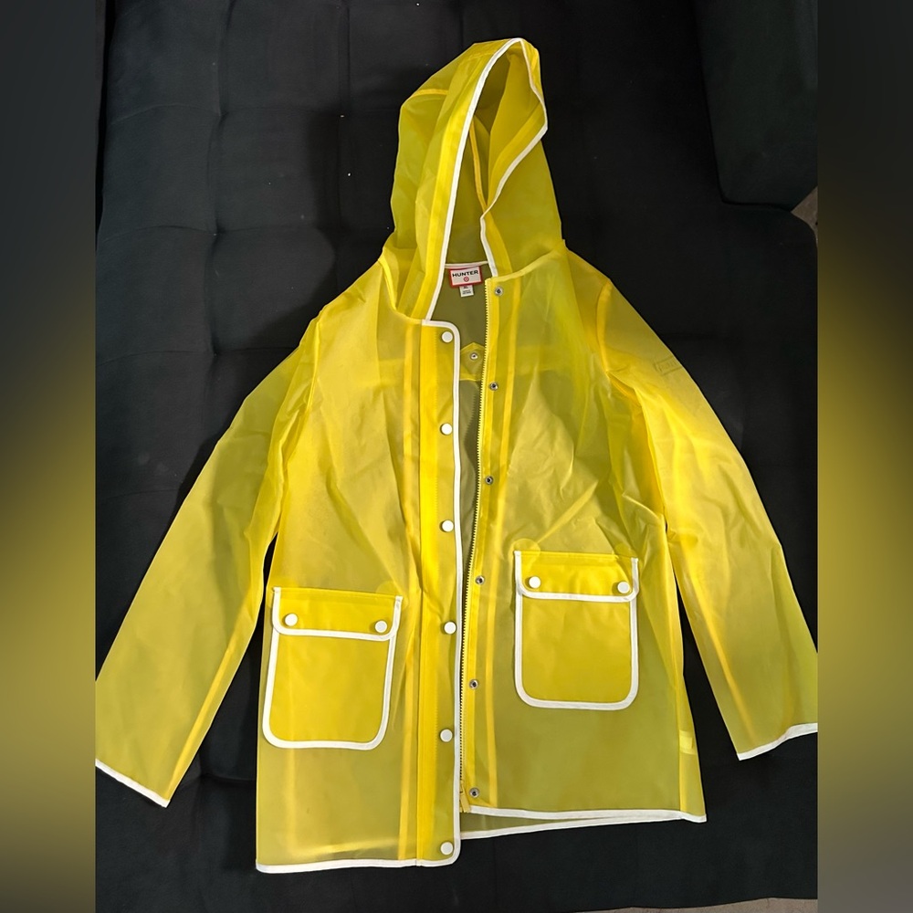 Hunter Yellow Rain Coat